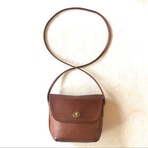 Vintage COACH Brown Made in USA Crossbody Purse